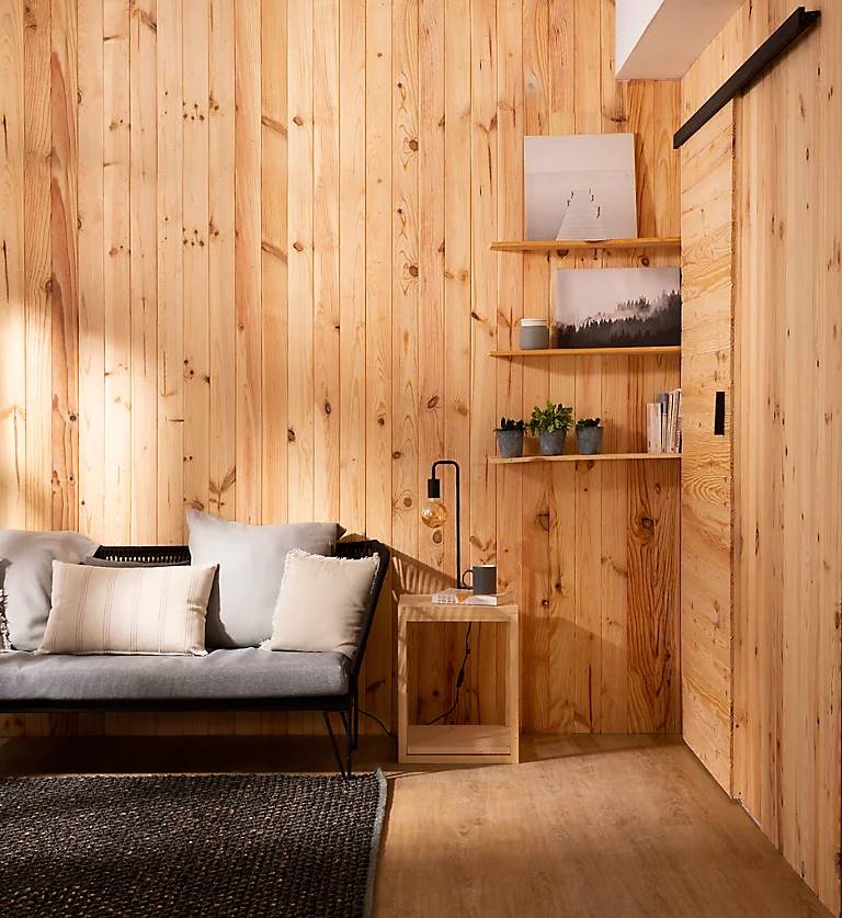 Revestimiento de paredes en madera: una acertada opción decorativa